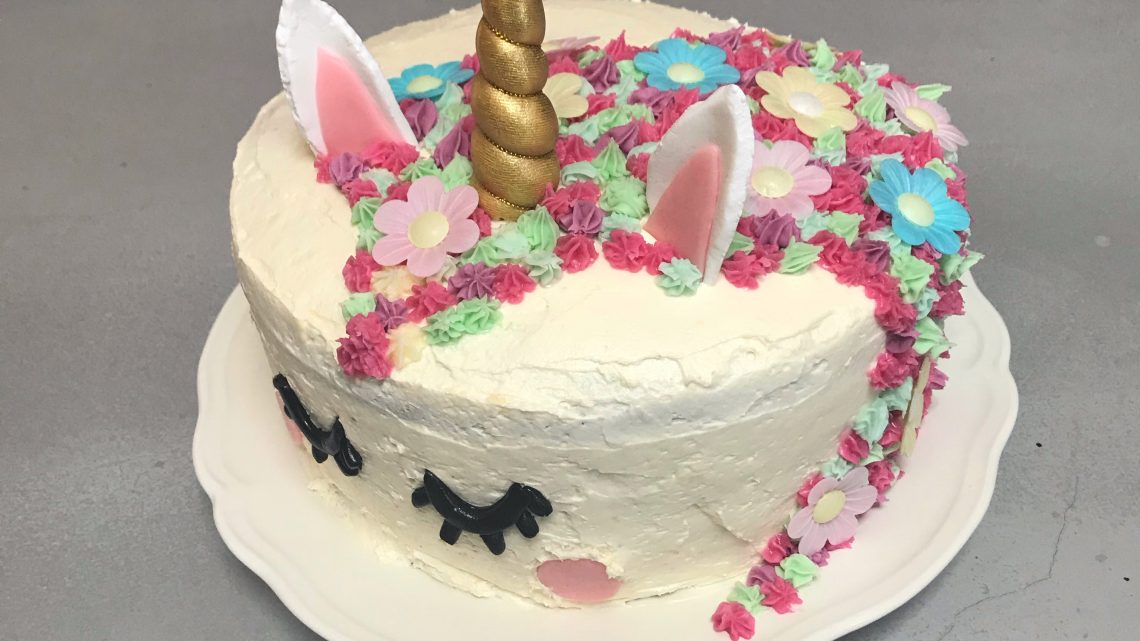 Easypeasy Unicorn taart