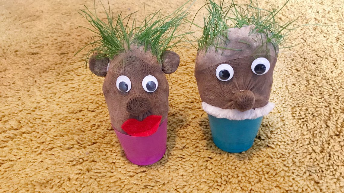 DIY: Maak je eigen grashoofd