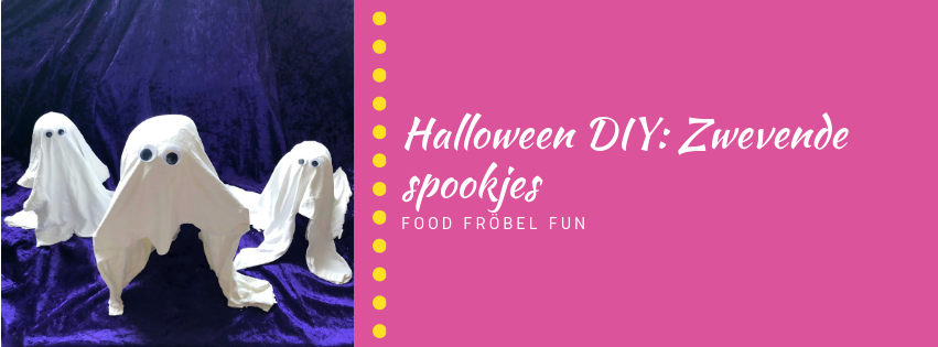 DIY: Zwevende spookjes voor Halloween