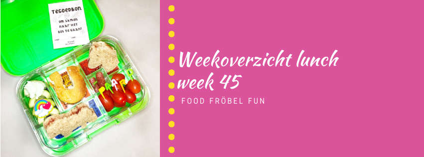 Weekoverzicht lunch week 45