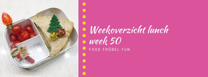 Weekoverzicht lunch week 50