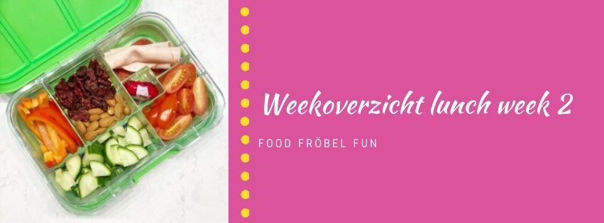 Weekoverzicht lunch week 2