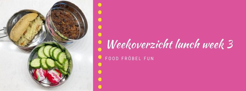 Weekoverzicht lunch week 3