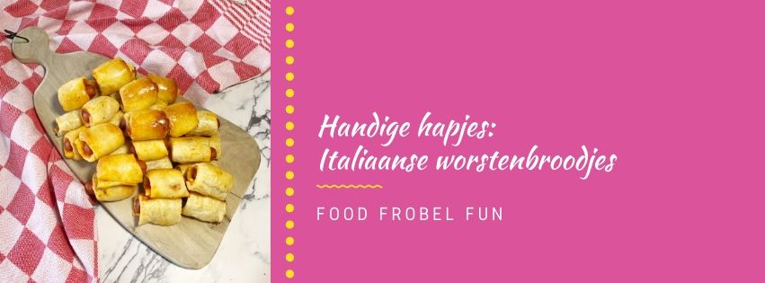 Handige hapjes: Italiaanse worstenbroodjes