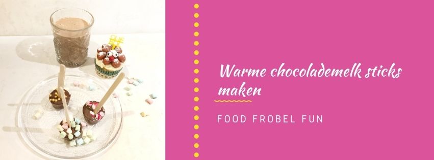 Warme chocolademelk sticks maken