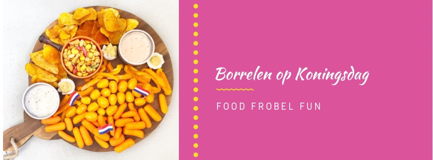 Koningsdag: Oranje borrelplank